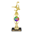 Custom Bicycle Kick Soccer Trophy - Type B Series 35017/36013 - Anderson Trophy Co.
