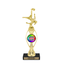 Custom Bicycle Kick Soccer Trophy - Type B Series 35017/36013 - Anderson Trophy Co.