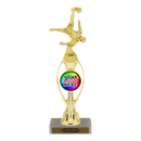 Custom Bicycle Kick Soccer Trophy - Type B Series 35017/36013 - Anderson Trophy Co.