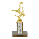 Custom Bicycle Kick Soccer Trophy - Type C Series 35017 - Anderson Trophy Co.