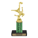 Custom Bicycle Kick Soccer Trophy - Type C Series 35017 - Anderson Trophy Co.