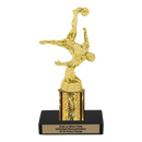 Custom Bicycle Kick Soccer Trophy - Type C Series 35017 - Anderson Trophy Co.