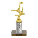 Custom Bicycle Kick Soccer Trophy - Type C Series 35017 - Anderson Trophy Co.