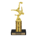 Custom Bicycle Kick Soccer Trophy - Type C Series 35017 - Anderson Trophy Co.