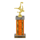 Custom Bicycle Kick Soccer Trophy - Type F Series 35017 - Anderson Trophy Co.