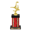 Custom Bicycle Kick Soccer Trophy - Type F Series 35017 - Anderson Trophy Co.