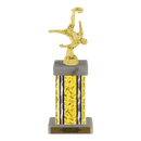 Custom Bicycle Kick Soccer Trophy - Type F Series 35017 - Anderson Trophy Co.