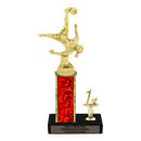 Custom Bicycle Kick Soccer Trophy - Type L Series 35017 - Anderson Trophy Co.