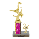 Custom Bicycle Kick Soccer Trophy - Type L Series 35017 - Anderson Trophy Co.