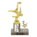 Custom Bicycle Kick Soccer Trophy - Type L Series 35017 - Anderson Trophy Co.