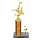 Custom Bicycle Kick Soccer Trophy - Type L Series 35017 - Anderson Trophy Co.