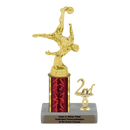 Custom Bicycle Kick Soccer Trophy - Type L Series 35017 - Anderson Trophy Co.