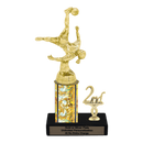 Custom Bicycle Kick Soccer Trophy - Type L Series 35017 - Anderson Trophy Co.