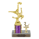 Custom Bicycle Kick Soccer Trophy - Type L Series 35017 - Anderson Trophy Co.