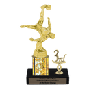 Custom Bicycle Kick Soccer Trophy - Type L Series 35017 - Anderson Trophy Co.