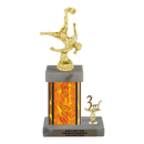 Custom Bicycle Kick Soccer Trophy - Type N Series 35017 - Anderson Trophy Co.