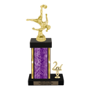 Custom Bicycle Kick Soccer Trophy - Type N Series 35017 - Anderson Trophy Co.