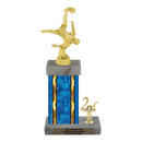 Custom Bicycle Kick Soccer Trophy - Type N Series 35017 - Anderson Trophy Co.