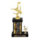 Custom Bicycle Kick Soccer Trophy - Type N Series 35017 - Anderson Trophy Co.