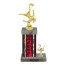 Custom Bicycle Kick Soccer Trophy - Type N Series 35017 - Anderson Trophy Co.