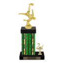 Custom Bicycle Kick Soccer Trophy - Type N Series 35017 - Anderson Trophy Co.