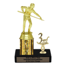 Custom Billiards Trophy - Type L Series 3407 - Anderson Trophy Co.