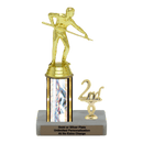 Custom Billiards Trophy - Type L Series 3407 - Anderson Trophy Co.