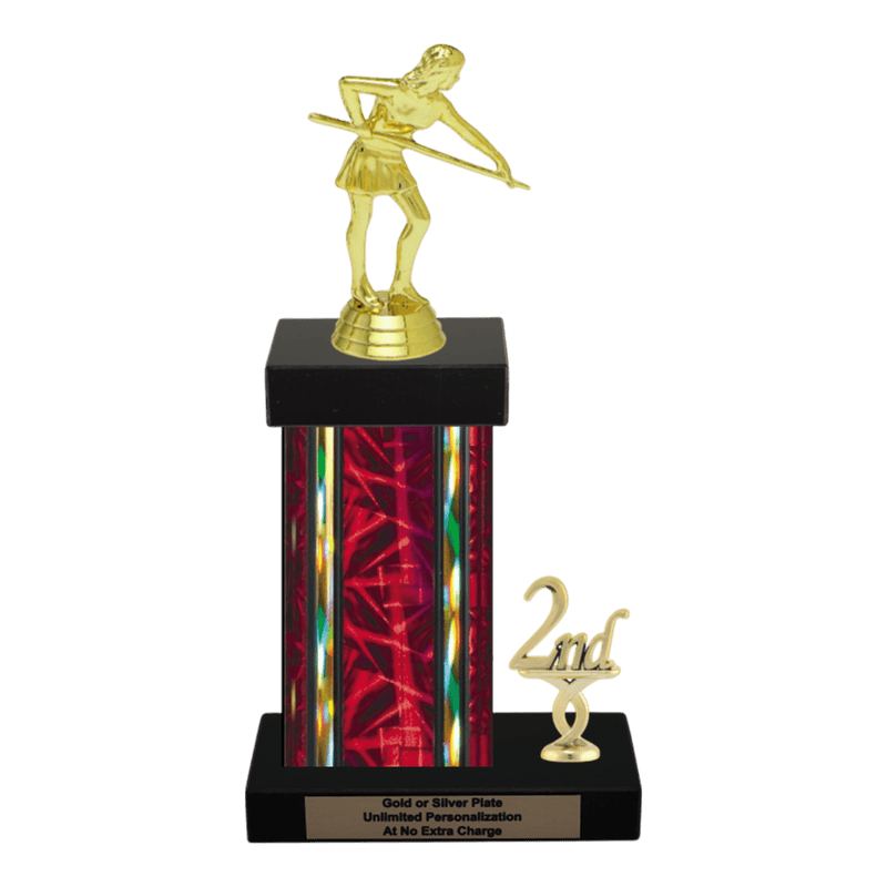 Custom Billiards Trophy - Type N Series 3407 - Anderson Trophy Co.