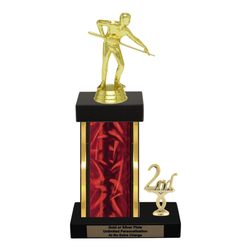 Custom Billiards Trophy - Type N Series 3407 - Anderson Trophy Co.