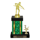 Custom Billiards Trophy - Type N Series 3407 - Anderson Trophy Co.