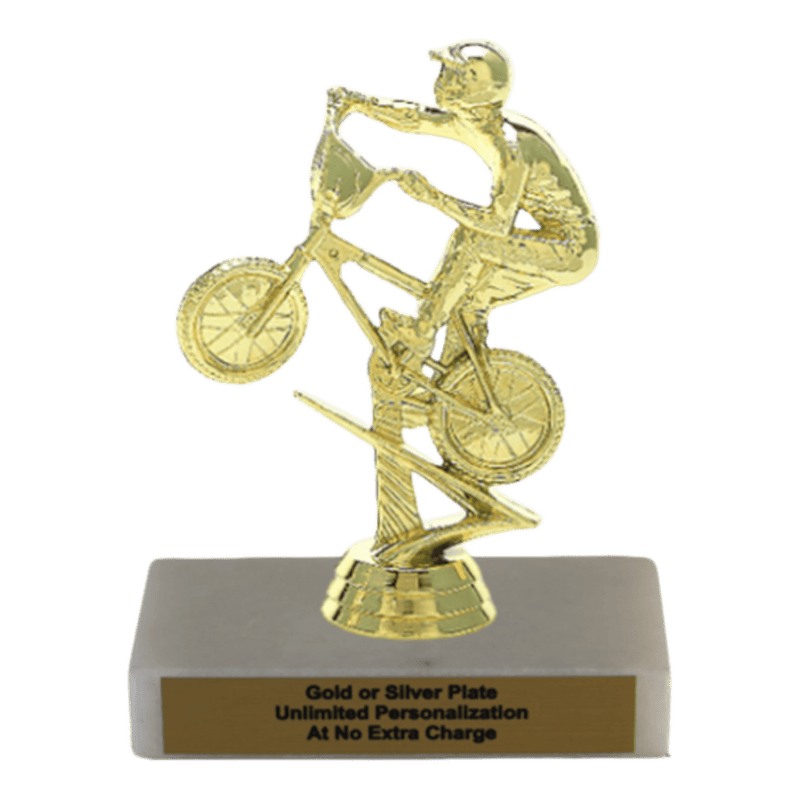 Custom BMX Bicycle Trophy - Type A Series 35000 - Anderson Trophy Co.