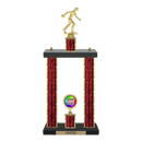 Custom Bowling 2 Post Trophy - Series 3551 - Anderson Trophy Co.