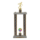 Custom Bowling 2 Post Trophy - Series 3551 - Anderson Trophy Co.