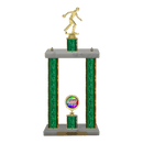 Custom Bowling 2 Post Trophy - Series 3551 - Anderson Trophy Co.