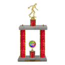 Custom Bowling 2 Post Trophy - Series 3551 - Anderson Trophy Co.