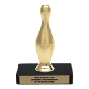 Custom Bowling Pin Trophy - Type A Series 3546 - Anderson Trophy Co.