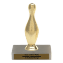 Custom Bowling Pin Trophy - Type A Series 3546 - Anderson Trophy Co.