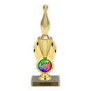 Custom Bowling Pin Trophy - Type B Series 3546/342655 - Anderson Trophy Co.