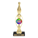 Custom Bowling Pin Trophy - Type B Series 3546/36013 - Anderson Trophy Co.