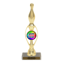 Custom Bowling Pin Trophy - Type B Series 3546/36013 - Anderson Trophy Co.