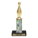Custom Bowling Pin Trophy - Type C Series 3546 - Anderson Trophy Co.