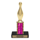 Custom Bowling Pin Trophy - Type C Series 3546 - Anderson Trophy Co.
