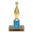 Custom Bowling Pin Trophy - Type C Series 3546 - Anderson Trophy Co.