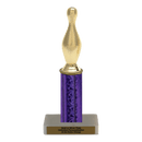 Custom Bowling Pin Trophy - Type C Series 3546 - Anderson Trophy Co.