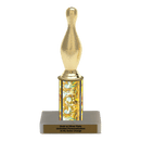 Custom Bowling Pin Trophy - Type C Series 3546 - Anderson Trophy Co.