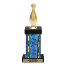 Custom Bowling Pin Trophy - Type F Series 3546 - Anderson Trophy Co.