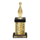 Custom Bowling Pin Trophy - Type F Series 3546 - Anderson Trophy Co.