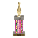 Custom Bowling Pin Trophy - Type F Series 3546 - Anderson Trophy Co.
