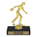 Custom Bowling Trophy - Type A Series 3551 - Anderson Trophy Co.