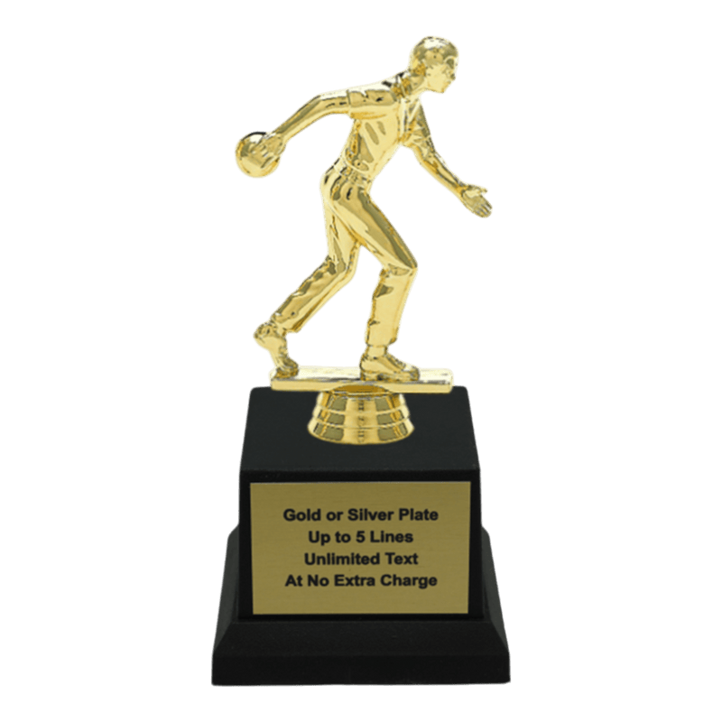 Custom Bowling Trophy - Type A1 Series 3551 - Anderson Trophy Co.